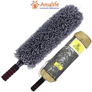 Chổi Lau Xe Ô Tô, Xe Tải Bằng Sợi Quang Dầu, Điều Chỉnh Được Độ Dài - Có Túi Đựng Đi Kèm Cao Cấp Chính Hãng Amalife