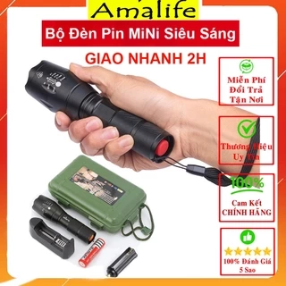 Đèn Pin Mini Siêu Sáng XML T6 Amalife - Chính Hãng