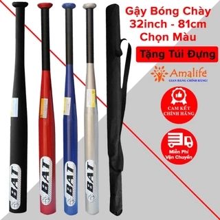 Gậy Bóng Chày Dài 81 CM Chọn Màu Bằng Thép Cứng Cao Cấp – Kèm Túi Đựng Gậy Bóng Chày Chuyên Dụng Chính Hãng Amalife