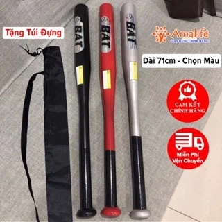 Gậy Bóng Chày 71cm (28inch) - Chọn Màu Hợp Kim Thép Cứng - Tặng Túi Đựng Gậy Bóng Chày Chính Hãng Amalife