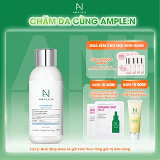 Sữa Dưỡng Cải Thiện Nếp Nhăn Cấp Ẩm AMPLE:N Hyaluron Shot Emulsion 130ml