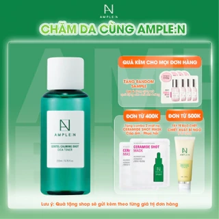 Toner Cấp Ẩm Làm Dịu Da Ample:n Centel Calming Shot Cica Toner 200ML