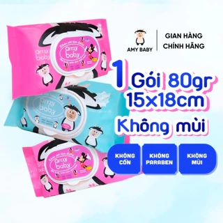 Khăn Ướt Amy Baby 80gr/Gói