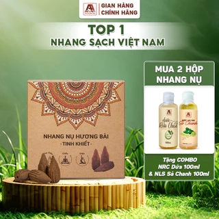 Nhang nụ An An, nụ hương bài xông nhà 100% tự nhiên hộp 39 nụ