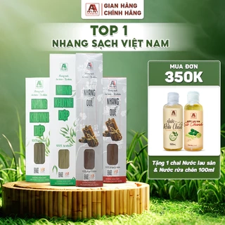 Nhang Sạch An An hương Quế, Khuynh Diệp Hộp 180 - 200 Nén, Dài 29cm Và 38 Cm.