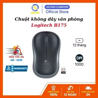 Chuột không dây Logitech B175 - Chính hãng BH 12 tháng