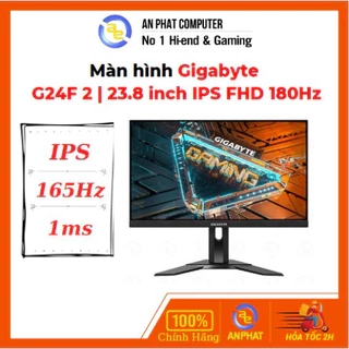 Màn hình Gigabyte G24F 2 / G27F2 / G2412F  - 23.8 inch FHD 165Hz chuyên game - Bảo Hành Chính Hãng 36 Tháng