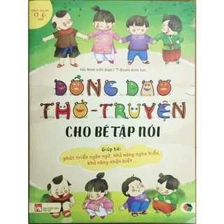 Sách - Đồng Dao Thơ - Truyện Cho Bé Tập Nói