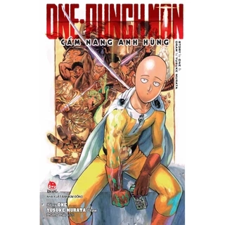 Truyện tranh One Punch Man: Cẩm nang anh hùng - TÁI BẢN Tặng kèm Sticker + Trang màu - NXB Kim Đồng