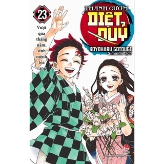 Truyện tranh Thanh gươm diệt quỷ - Lẻ tập 1 - 23 - Kimetsu no Yaiba - 2 3 8 9 10 11 12 13 14 15 16 17 18 19 20 21 22 23