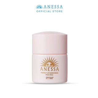 Sữa chống nắng dưỡng da dịu nhẹ cho da nhạy cảm & trẻ em Anessa Perfect UV Sunscreen Mild Milk_12ml
