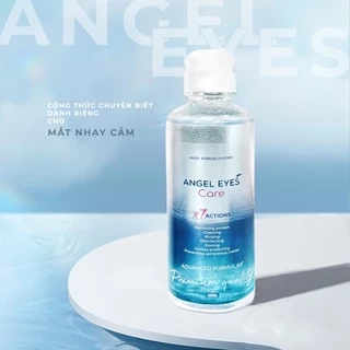 Nước ngâm lens Angel Eyes Care cao cấp dành cho mắt nhạy cảm với 2 dung tích 150ml và 160ml (Dung dịch bảo quản lens)