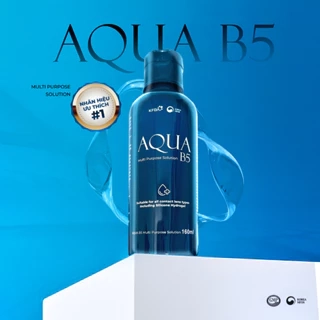 Nước ngâm lens Aqua B5 dung tích 160ml & 360ml (Dung dịch bảo quản kính áp tròng | Nước ngâm kính áp tròng)
