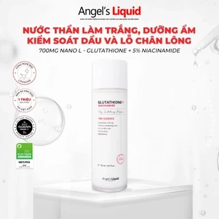 Nước Thần Dưỡng Trắng Se Khít Lỗ Chân Lông Angel's Liquid Glutathione +Niacinamide 700 Essence 150ml