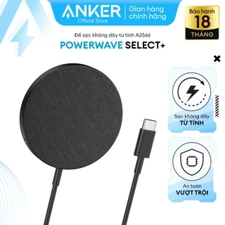 Đế sạc không dây từ tính ANKER PowerWave Select+ Magnetic 7.5W - A2566