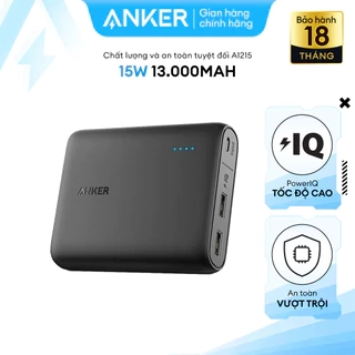 Pin sạc dự phòng ANKER PowerCore 13000mAh - A1215