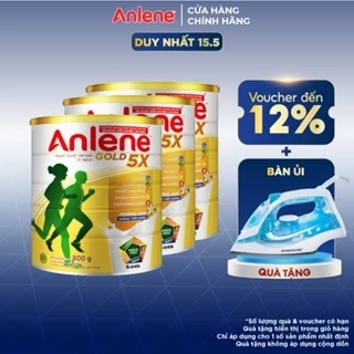 Combo 3 lon Sữa Bột Anlene Hương Vani 800g