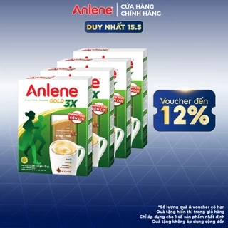 Combo 4 Hộp Sữa Bột Anlene Movemax Hương Cà phê 280g/hộp