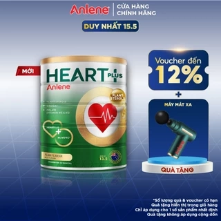Thực phẩm bổ sung Anlene Heart Plus với dưỡng chất chăm sóc sức khỏe tim mạch 750g/lon