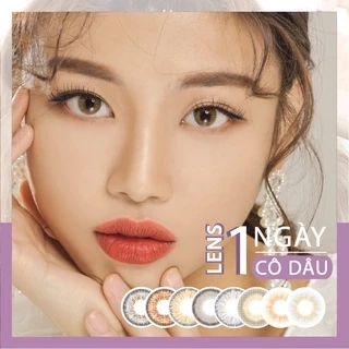 Lens 1 Ngày ANN365 Tone Nâu Cho Cô Dâu Cận Từ 0 Độ Đến 8 Độ