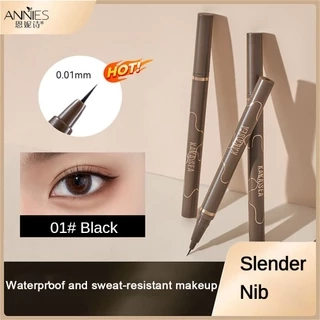 Bút Kẻ Mắt Dạng Lỏng 3 Màu Kaka Sea Siêu Mỏng Chống Thấm Nước Trang Điểm Hàn Quốc Nhanh Khô Mịn Kẻ Viền Mắt Lâu Dài Bút Kẻ Mi Dưới Mỹ   * KÍNH