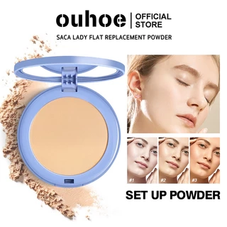2pcs Set : Zeesea Kem Lót & Ouhoe Phấn Phủ Trang Điểm 3 Màu Tùy Chọn 10g Tiện Dụng Chất Lượng Cao