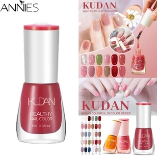 Sơn Móng Tay 8ml Khô Nhanh Màu Sắc Thời Trang Màu Trắng Trong Suốt Không Lộ Dầu Sáng Bóng