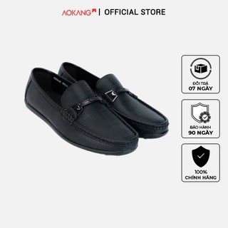 Giày Moca Da Nam Hiệu AOKANG 1233324002