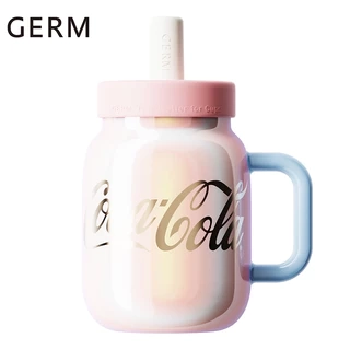 Tea cup Germ capacity 730ml Ceramic water cup with tea strainer Coca Cola Co branded