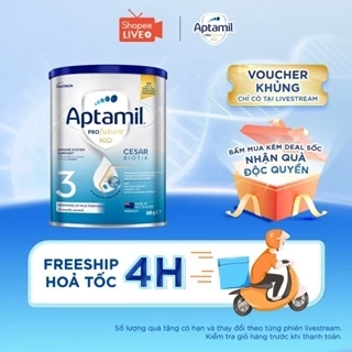 Sữa bột Aptamil Profutura Kid Cesarbiotik New Zealand số 3 (800g) cho bé từ 24 tháng tuổi
