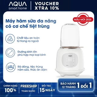 Máy hâm sữa AQUA WS21T hâm đồ ăn dặm, tiệt trùng an toàn, kiểm soát chính xác nhiệt độ