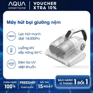 Máy hút bụi giường nệm Aqua CMP105R 14,000Pa hút được tóc, hạt, bụi mịn, có tia UV, sấy nóng 56 độ