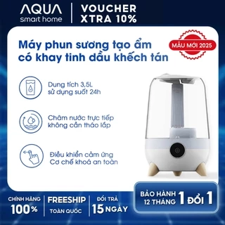 Máy phun sương tạo ẩm AQUA HUS101R 3.5L có khay khuếch tán tinh dầu, phun sương cấp ẩm