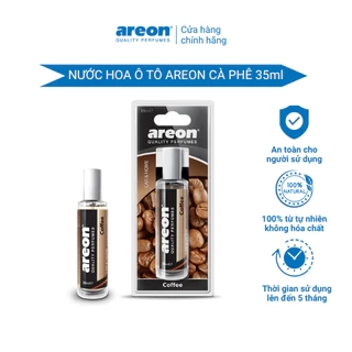 Nước hoa ô tô AREON Cà Phê 35ml - NHẬP KHẨU BULGARIA