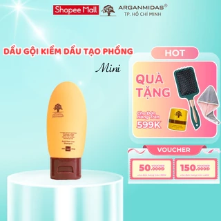 Dầu gội kiềm dầu Arganmidas tạo phồng chân tóc - 50ml