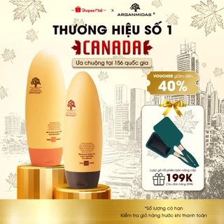 Combo dầu gội dành cho da đầu nhạy cảm Amino Axit và Dầu xả siêu dưỡng ẩm Arganmidas 450ml