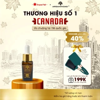 Dầu dưỡng phục hồi tóc hư tổn chuyên sâu Arganmidas Moroccan Argan Oil 10ml