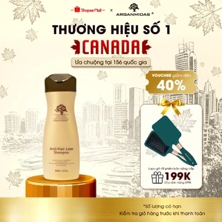 Dầu gội ngừa rụng tóc và hỗ trợ dày tóc Arganmidas - 300ml