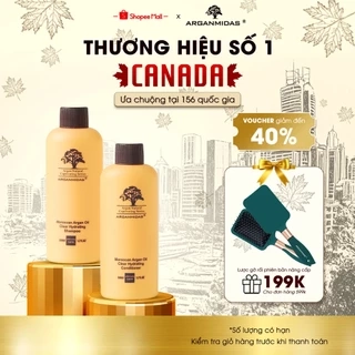 Combo gội xả siêu dưỡng ẩm Arganmidas - 50ml