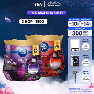COMBO 3 Sáp Thơm Phòng AMBI PUR Luxe Hương Đam Mê/ Huyền Bí Hộp 180Gx3
