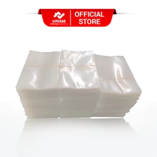 Túi hút chân không thực phẩm 1 mặt nhám - Kích thước 17x25 - Hàng Chính Hãng