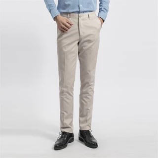 Quần dài kaki nam ARISTINO dáng Regular fit suông nhẹ mềm mại, thoáng mát - AKKR0109