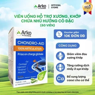 HSD 10.2025 - Viên uống hỗ trợ xương khớp chứa chiết xuất nhũ hương cô đặc Arkopharma 60 viên/hộp