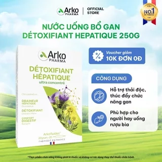 Nước Uống Bổ Gan Thảo Dược Arkopharma Arkofluides Thanh Lọc Gan, Giải Độc, Bảo Vệ Tế Bào Gan - 250g