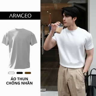 Áo thun ARMCEO Oscar 2025 chống nhăn, tôn dáng công nghệ mới, siêu mềm mịn đứng form