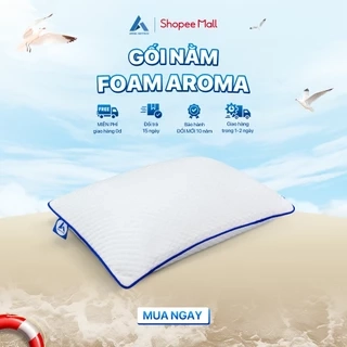 Gối Nằm Foam Latex Aroma 64x44x12cm