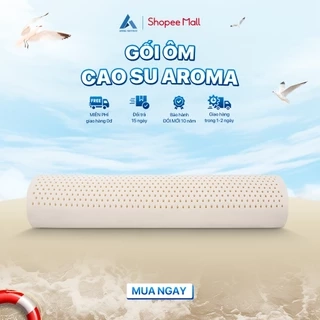 Gối Ôm Cao Su Thiên Nhiên Aroma - 20x100cm.