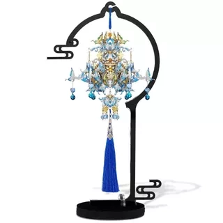 Mô Hình Kim Loại 3D Lắp Ráp Piececool Thiên Ngữ Hạc Tình Yêu (Love) HP176-BR