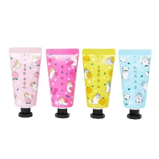 Bộ 4 Kem Dưỡng Da Tay Hàn Quốc Thiết Kế Hình Chó shiba Với 4 Hương Thơm Ngọt Ngào 30ml * 4