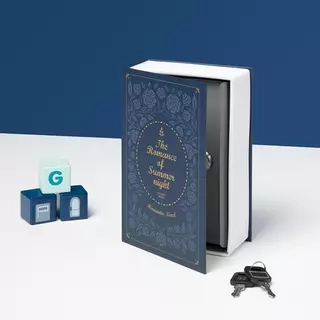 Hộp Két Sắt ARTBOX Hàn Quốc Hình Quyển Sách The Bluebird